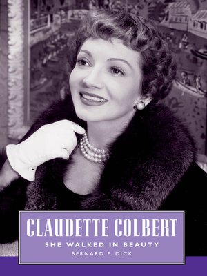 cover image of Claudette Colbert